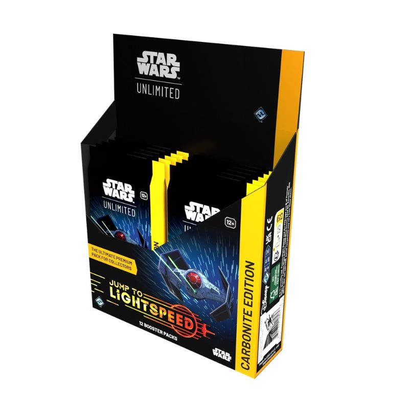 Star Wars Unlimited Jump to Lighstpeed Carbonite Edition Caja de Sobres (Inglés) | Juegos de Cartas | Gameria