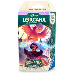 Lorcana Archazia's Island Starter Deck Amethyst/Steel (Inglés) | Juegos de Cartas | Gameria