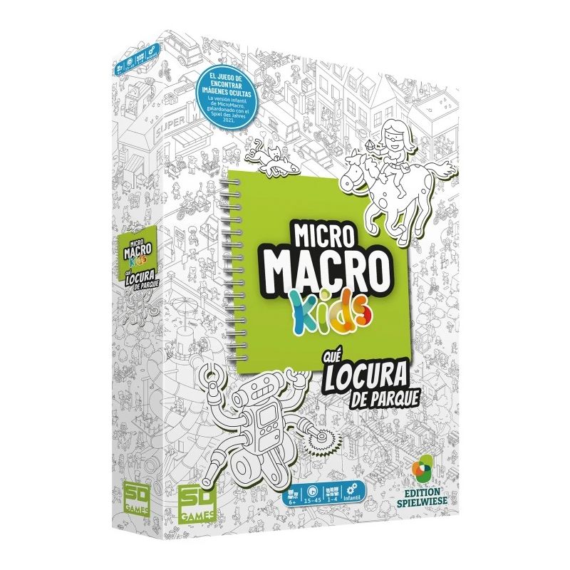 Micromacro Kids que Locura de Parque | Juegos de Mesa | Gameria