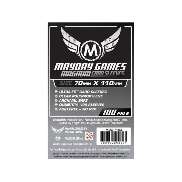 Fundas Mayday Premium 70X110 Mm 50 Unidades | Accesorios | Gameria