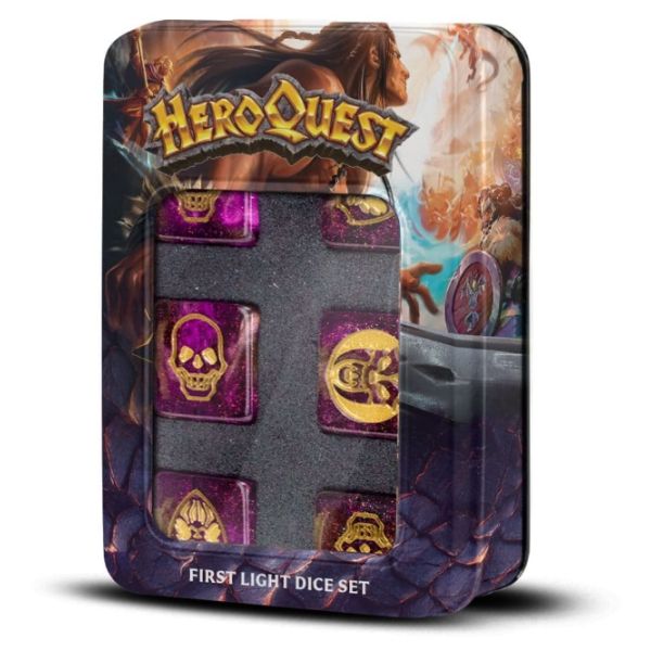 Pack de Dados HeroQuest First Light D6 | Accesorios | Gameria
