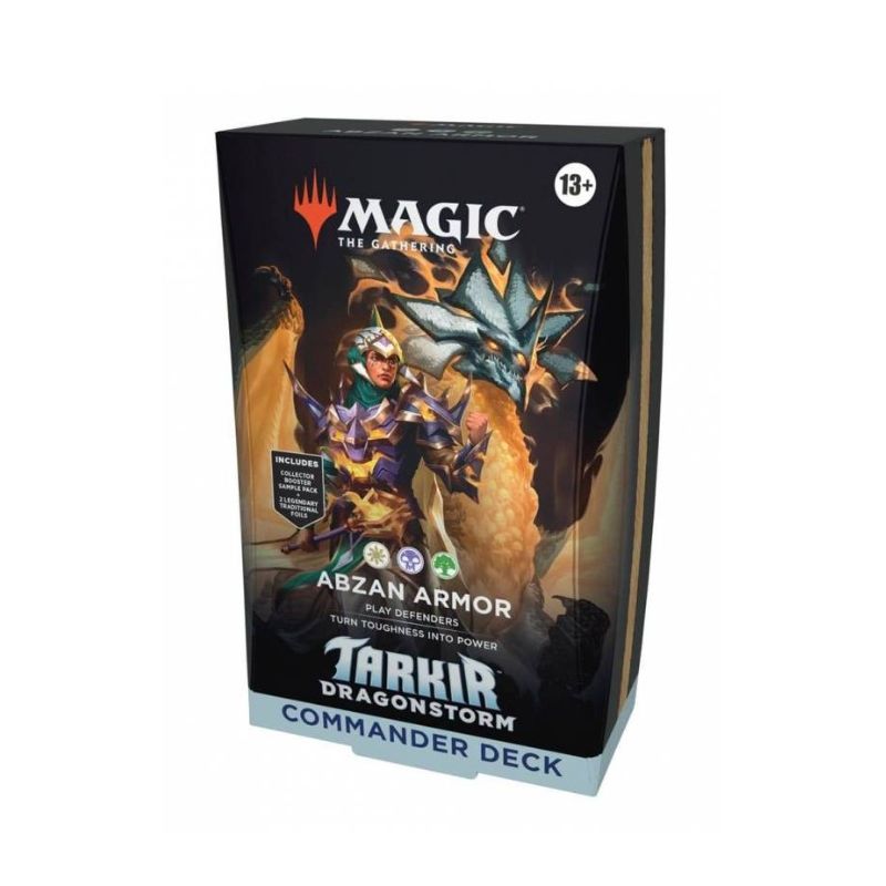 Mtg Tarkir Dragonstorm Commander Abzan Armor (Inglés) | Juegos de Cartas | Gameria