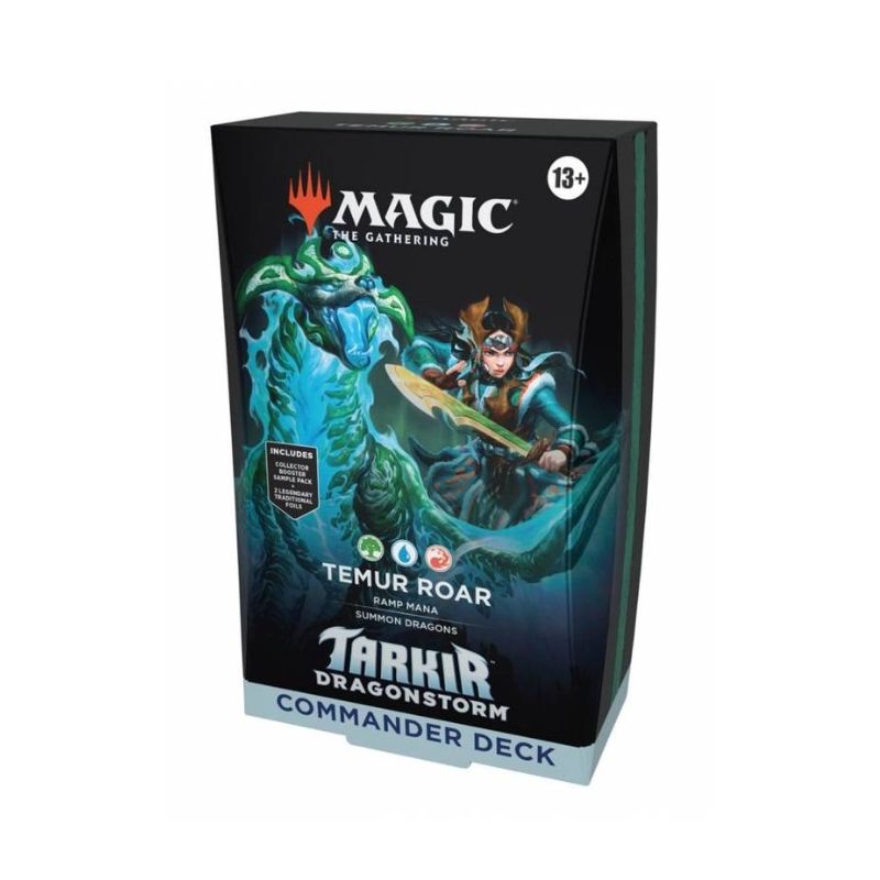 Mtg Tarkir Dragonstorm Commander Temur Roar (Inglés) | Juegos de Cartas | Gameria
