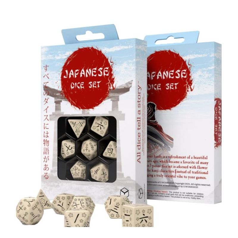 Dados Japanese Last Words Stone | Accesorios | Gameria