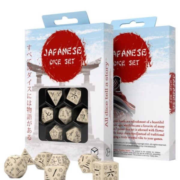 Dados Japanese Last Words Stone | Accesorios | Gameria