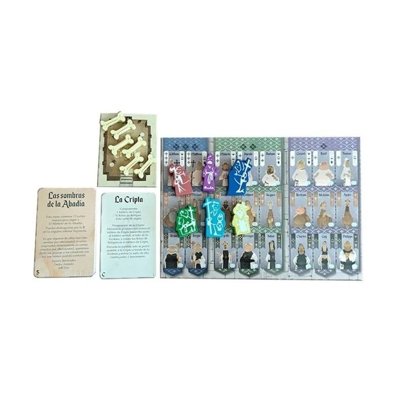 El Misterio de la Abadia Pack Extras Kickstarter | Juegos de Mesa | Gameria