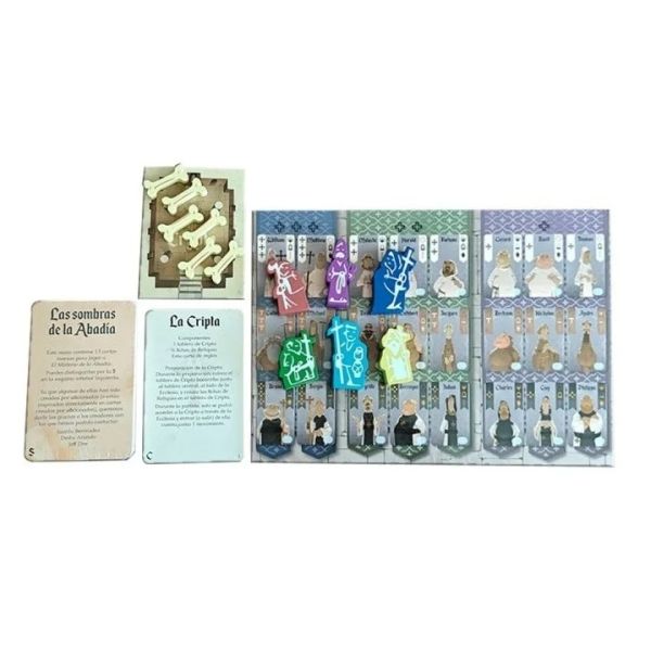 El Misterio de la Abadia Pack Extras Kickstarter | Juegos de Mesa | Gameria