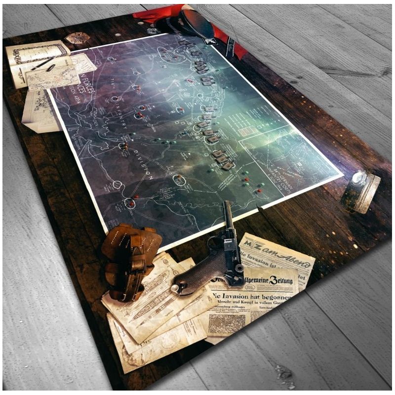 Tapete de Neopreno WWII Aleman 140x80cm | Accesorios | Gameria