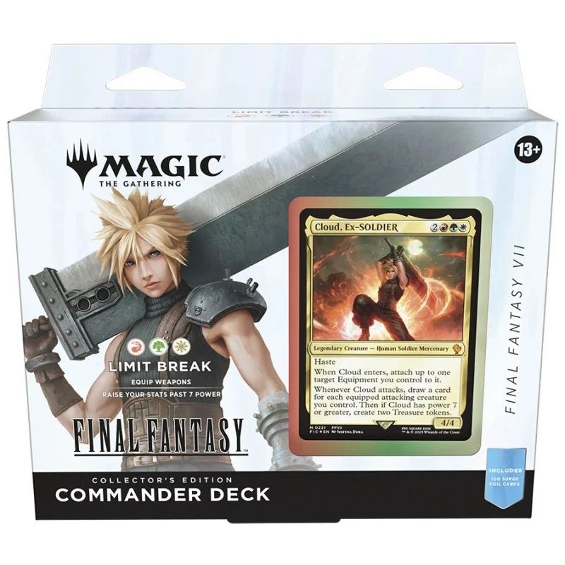 Mtg Final Fantasy Collector's Edition Commander Deck Limit Break (Inglés) | Juegos de Cartas | Gameria