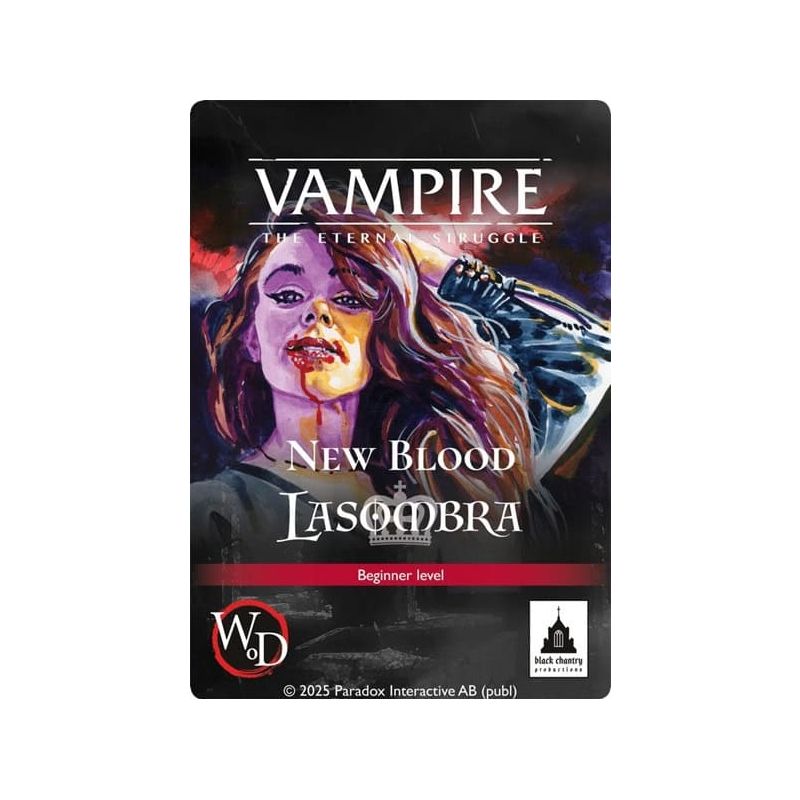 Vtes Fifth Edition New Blood Lasombra (Inglés) | Juegos de Cartas | Gameria