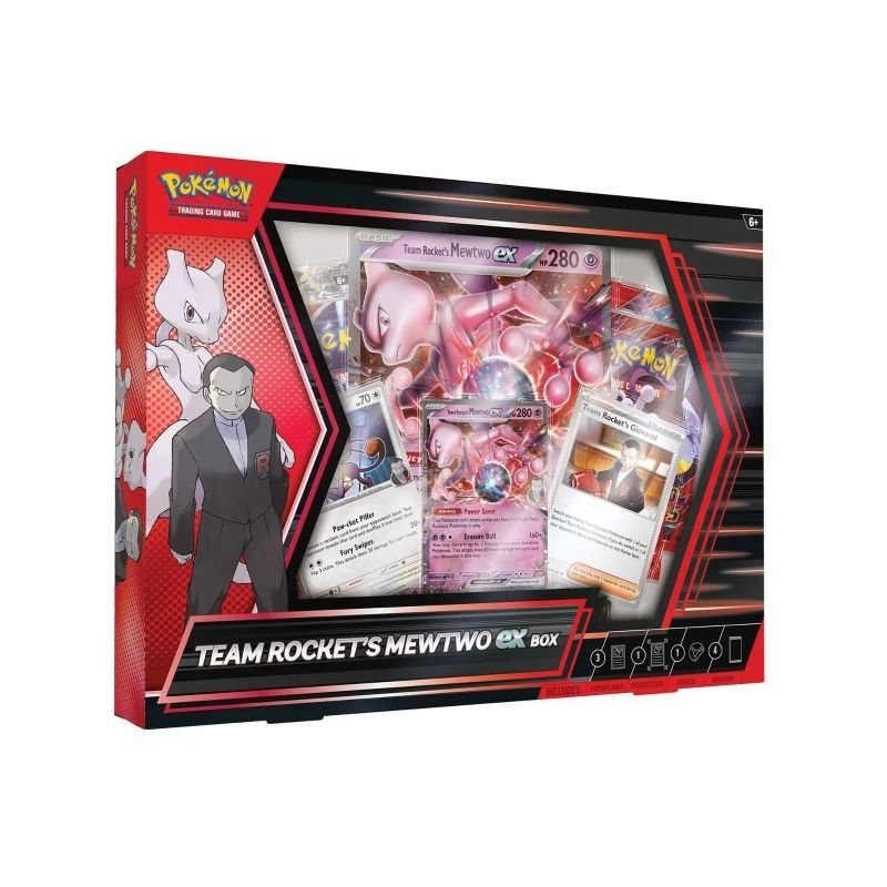 Pokémon Team Rocket's Mewtwo Ex Box (Inglés) | Juegos de Cartas | Gameria