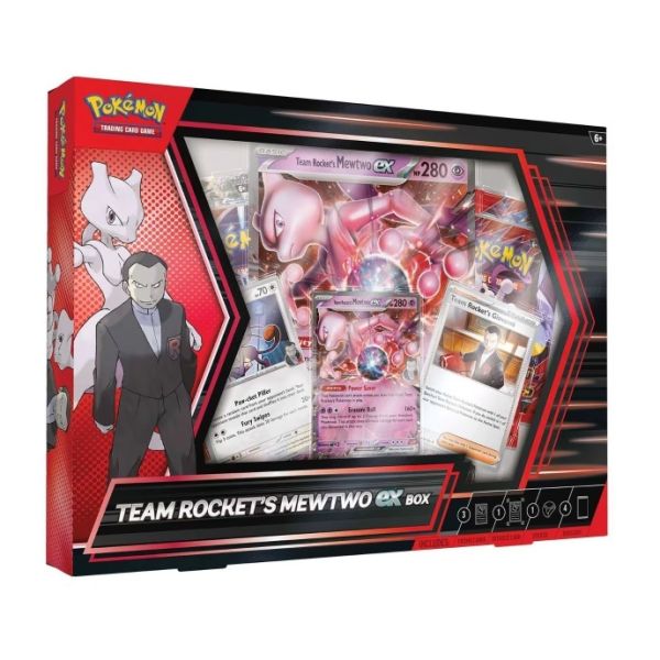 Pokémon Team Rocket's Mewtwo Ex Box (Inglés) | Juegos de Cartas | Gameria