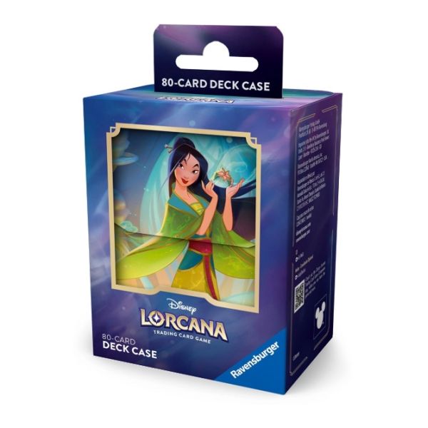Lorcana Fabled Deck Box Modelo Mulan | Juegos de Cartas | Gameria