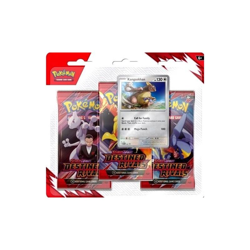 Pokémon Jcc SV10 Destined Rivals 3 Pack Blister (Inglés) | Juegos de Cartas | Gameria