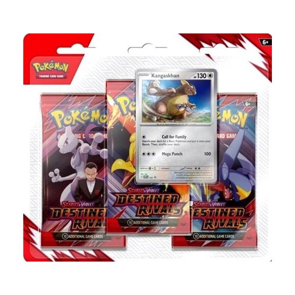 Pokémon Jcc SV10 Destined Rivals 3 Pack Blister (Inglés) | Juegos de Cartas | Gameria