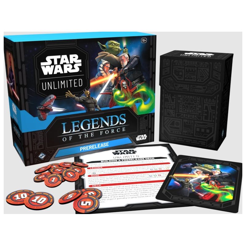 Star Wars Unlimited Legends of the Force Caja de Presentación (Inglés) | Juegos de Cartas | Gameria