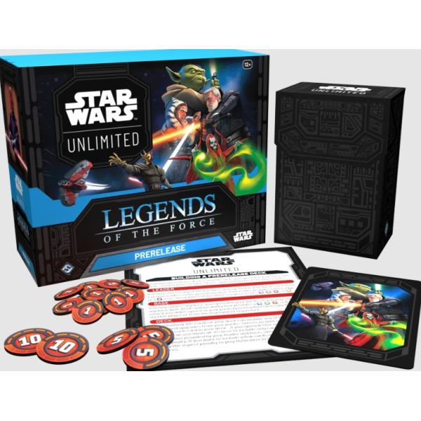 Star Wars Unlimited Legends of the Force Caja de Presentación (Inglés) | Juegos de Cartas | Gameria