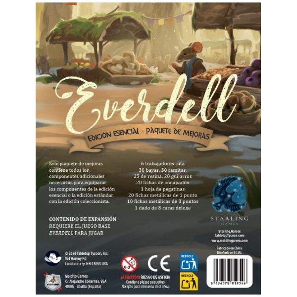 Everdell Edición Esencial Paquete De Mejoras | Juegos de Mesa | Gameria