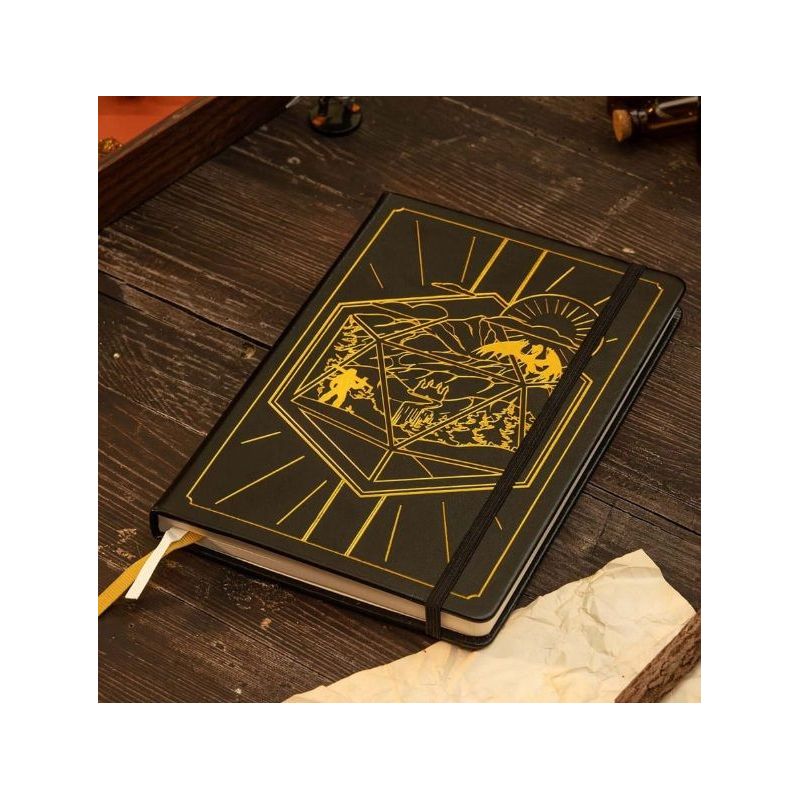 Cuaderno Dungeons & Dragons Rpg 5e Journal Black | Rol | Gameria
