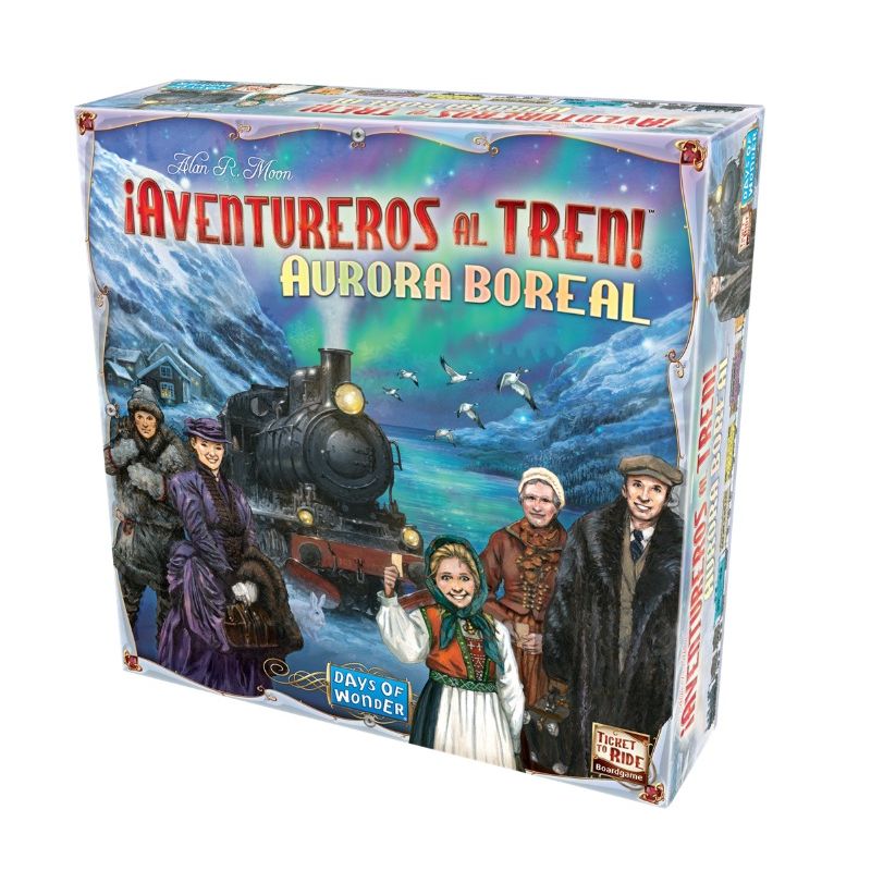¡Aventureros Al Tren! Aurora Boreal | Juegos de Mesa | Gameria