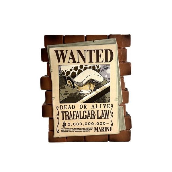 Hucha One Piece Law Wanted | Figuras y Merchandising | Gameria