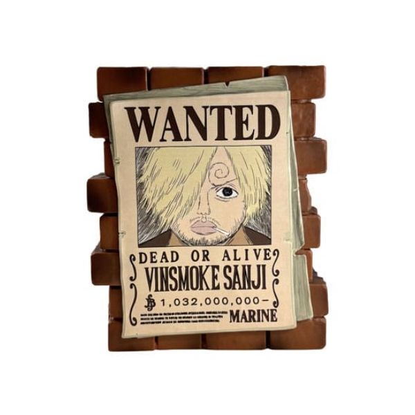 Hucha One Piece Sanji Wanted | Figuras y Merchandising | Gameria