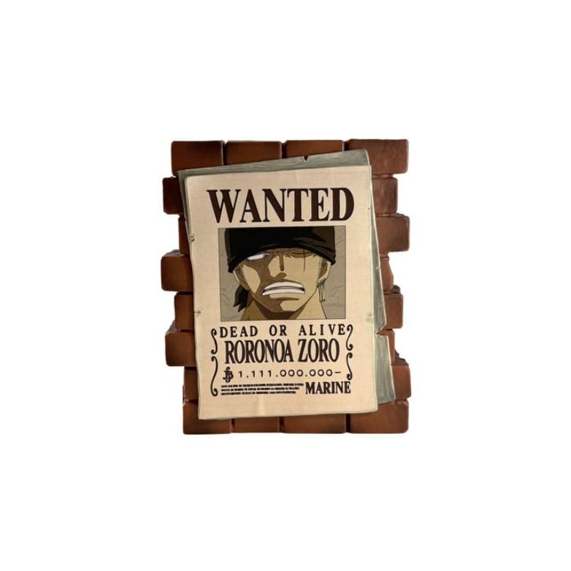 Hucha One Piece Zoro Wanted | Figuras y Merchandising | Gameria