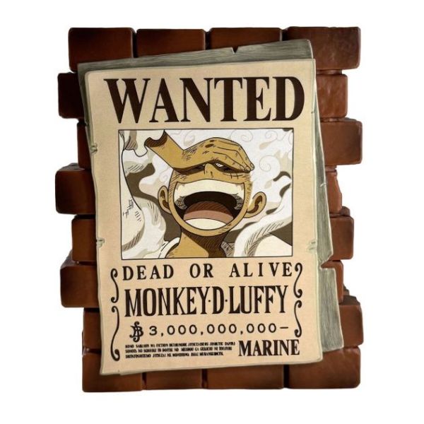 Hucha One Piece Luffy Wanted | Figuras y Merchandising | Gameria