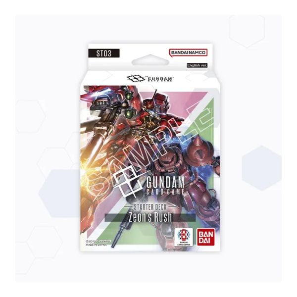 Gundam Card Game Starter Deck ST03 | Juego de Cartas | Gameria