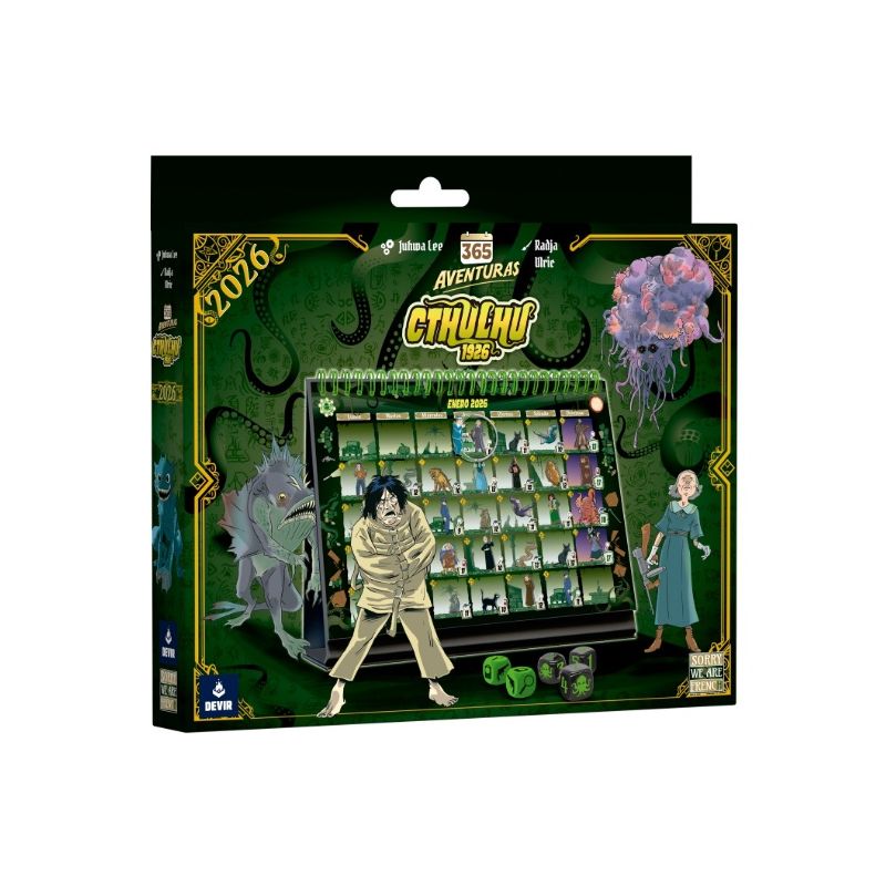 Calendario 365 Adventures Cthulhu | Juegos de Mesa | Gameria