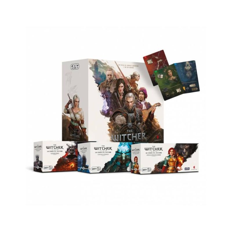 The Witcher La Senda del Destino Deluxe + Cacería Salvaje + Monstruos Legendarios + Triss + Promo | Juegos de Mesa | Gameria