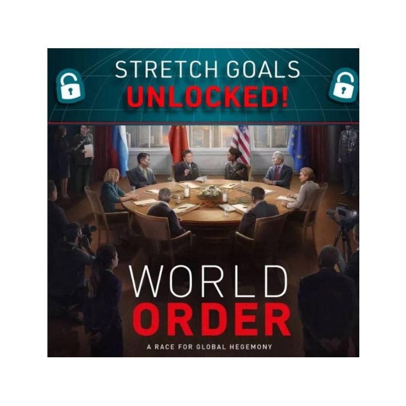 World Order Diplomacia y Dominio Stretch Goals | Juegos de Mesa | Gameria