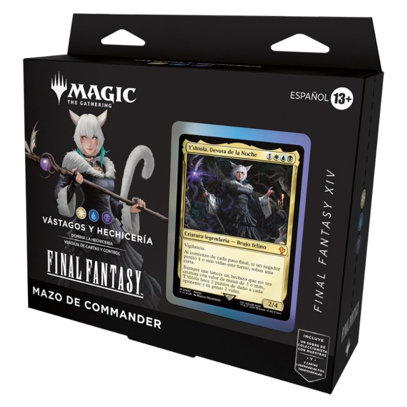 Mtg Final Fantasy Mazo de Commander Vástagos y Hechicería | Juegos de Cartas | Gameria