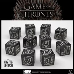 Dados Q Workshop Juego de Tronos Black Night's D6 | Accesorios | Gameria