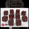 Dados Q Workshop Juego de Tronos Targaryen D6. | Accesorios | Gameria