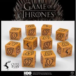 Dados Q Workshop Juego de Tronos Baratheon D6 | Accesorios | Gameria