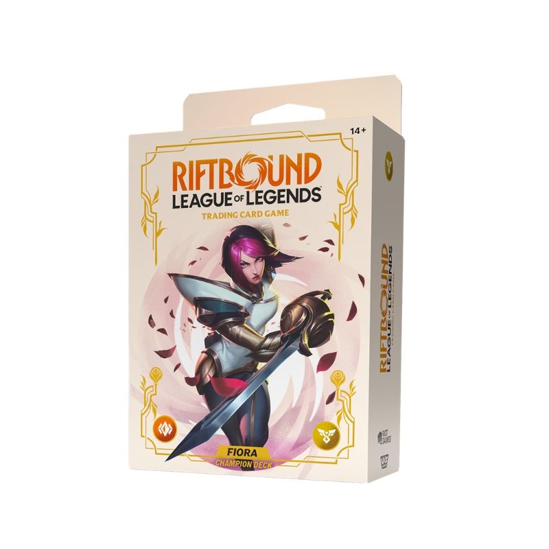 Riftbound League of Legends TCG Spiritforged Champion Deck Fiora (inglés) | Juegos de Cartas | Gameria