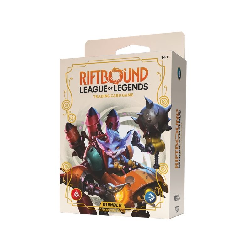 Riftbound League of Legends TCG Spiritforged Champion Deck Rumble (inglés) | Juegos de Cartas | Gameria