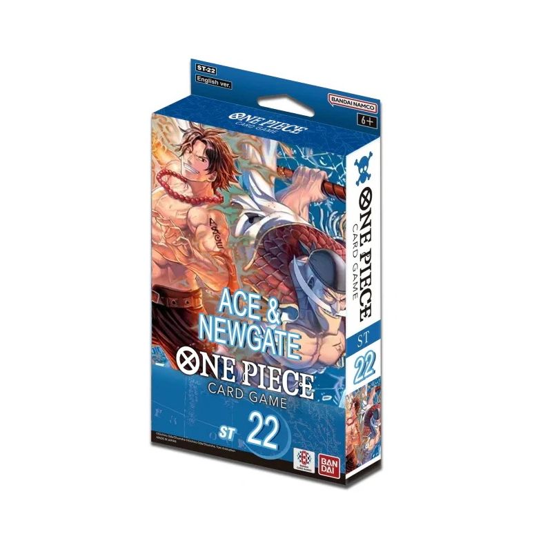 One Piece Card Game Ace & Newgate Starter Deck 22 | Juego de Cartas | Gameria