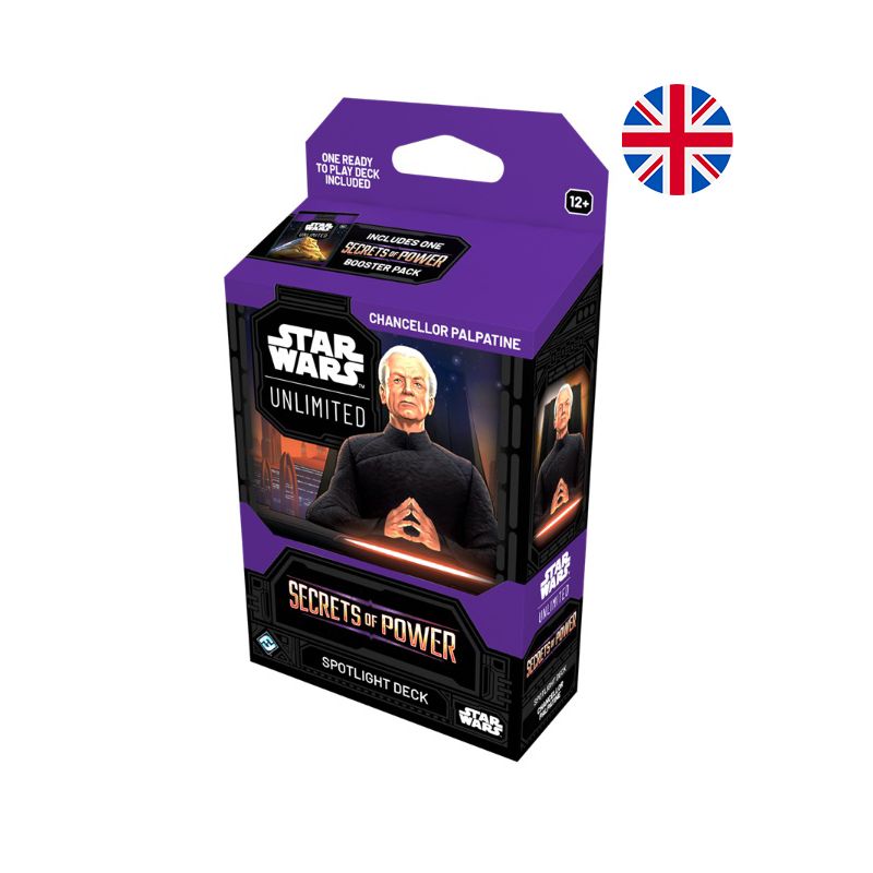Star Wars Unlimited Secrets of Power Mazo Chancellor Palpatine (Inglés) | Juegos de Cartas | Gameria