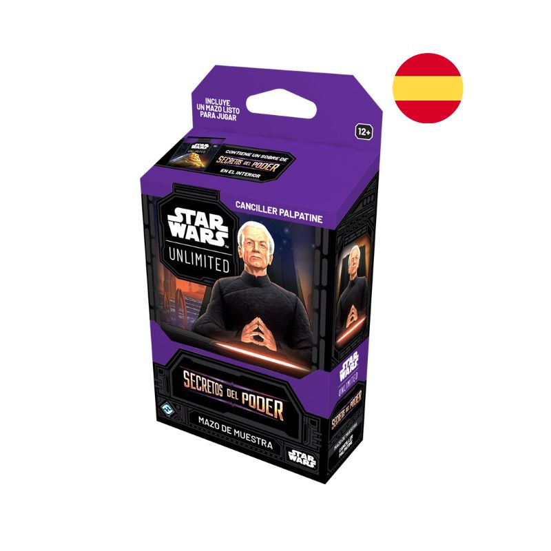 Star Wars Unlimited Secretos del Poder Mazo Chanciller Palpatine | Juegos de Cartas | Gameria
