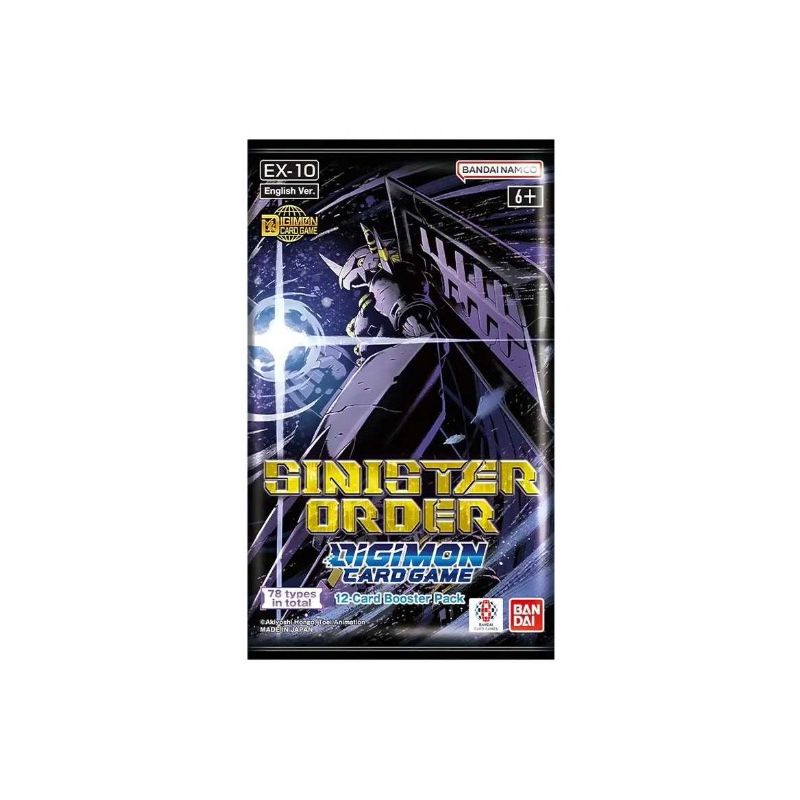 Digimon Card Game Sinister Order EX10 Extra Sobre (Inglés) | Juegos de Cartas | Gameria