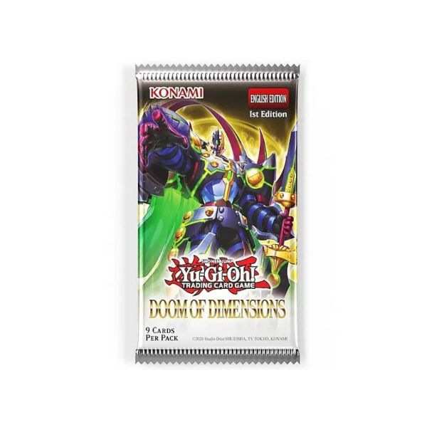 Tcg Yugioh Doom of Dimensions Sobre (Inglés) | Gameria