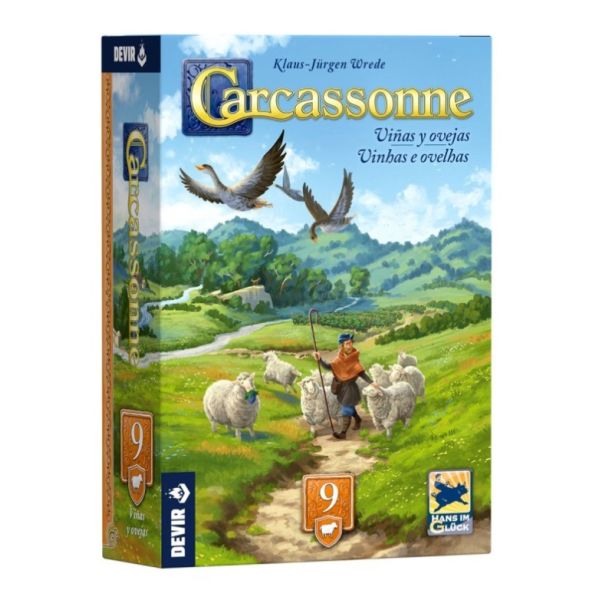Carcassonne Viñas Y Ovejas | Juegos de Mesa | Gameria