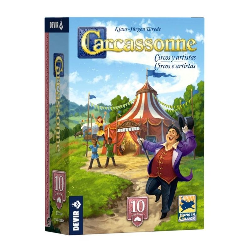 Carcassonne Circos y Artistas | Juegos de Mesa | Gameria