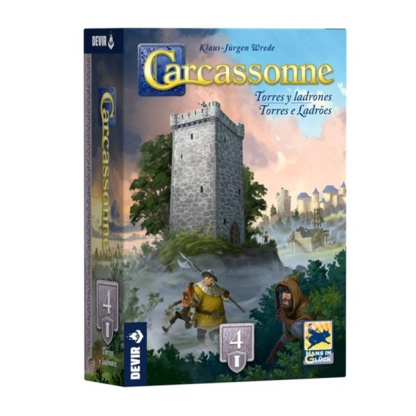 Carcassonne Torres y Ladrones | Juegos de Mesa | Gameria