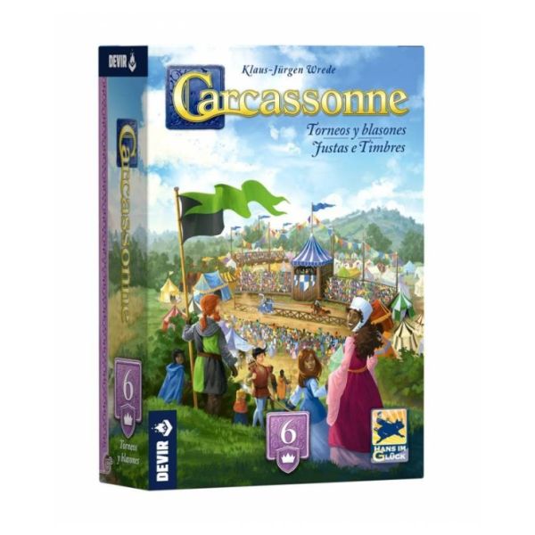 Carcassonne Torneos Y Blasones | Juegos de Mesa | Gameria