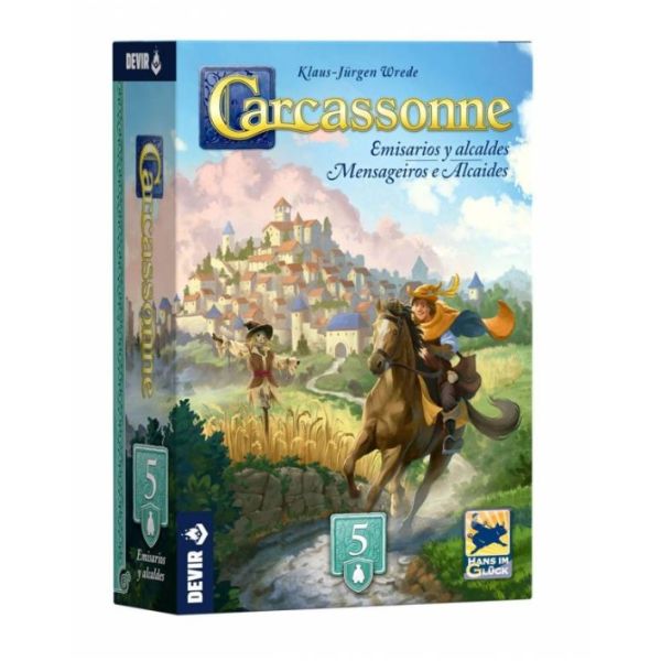 Carcassonne Emisarios Y Alcaldes | Juegos de Mesa | Gameria