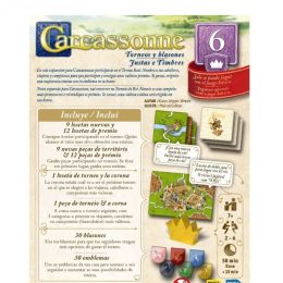 Carcassonne Torneos Y Blasones | Juegos de Mesa | Gameria