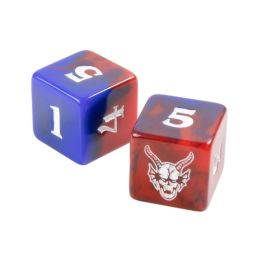Stranger Things Hellfire Club D6 Dice Set 16mm | Accesorios | Gameria